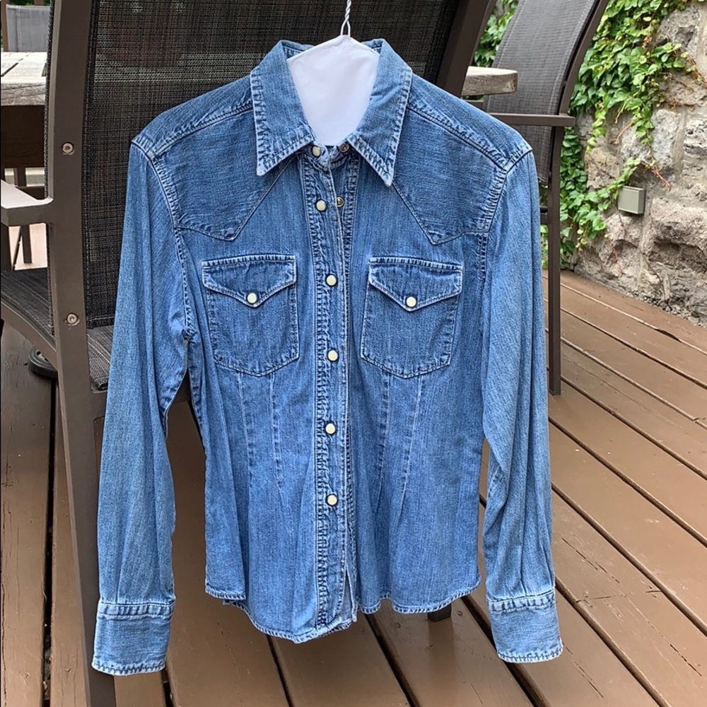 Replay Acid Washed Denim Shirt.  FALL FABULOUS!